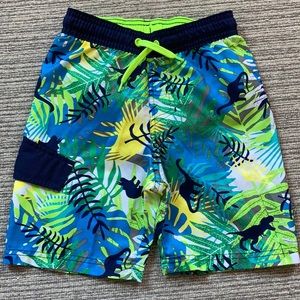 Cat & Jack (6/7) SWIM TRUNKS in Topical Dinos